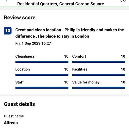 Residential Quarters, General Gordon Square Apartment London Ngoại thất bức ảnh